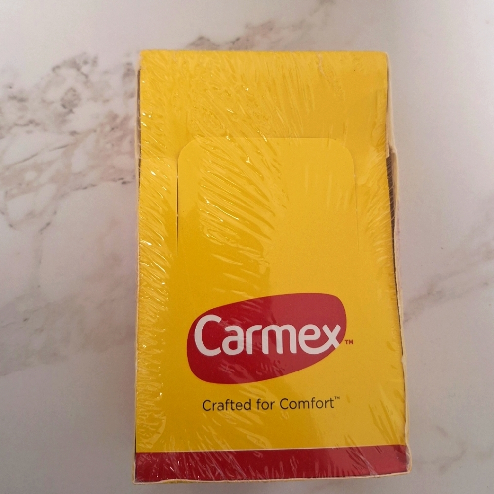Carmex Classic Medicated Lip Balm Tubes 12ct, Lip Moisturizer- New sealed pack